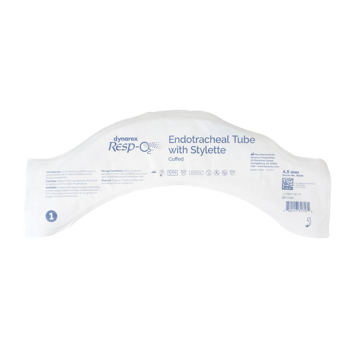 Endotracheal Tube - Cuffed