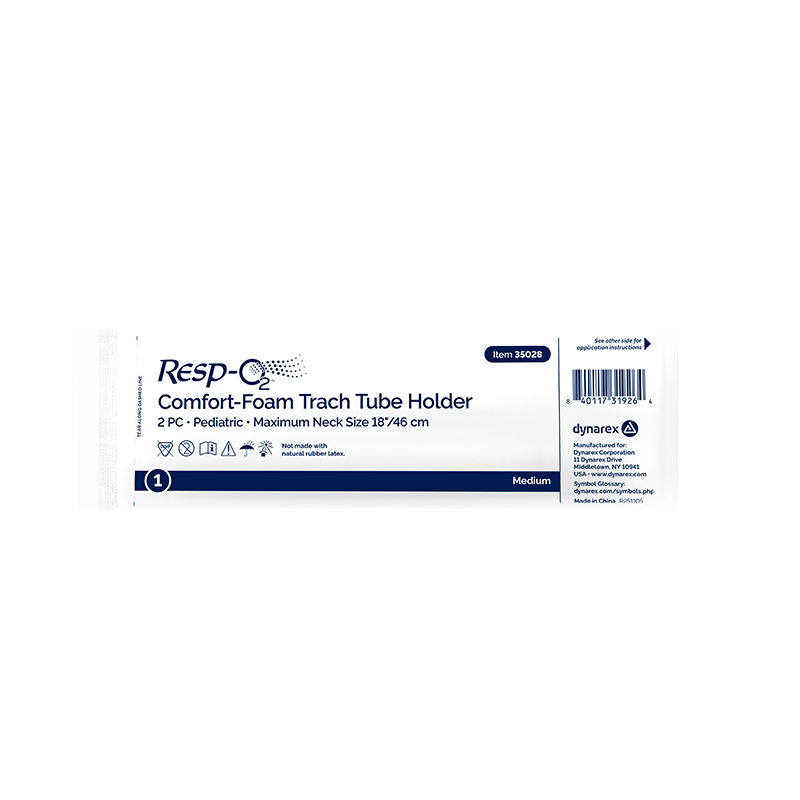 Comfort-Foam Trach Tube Holders