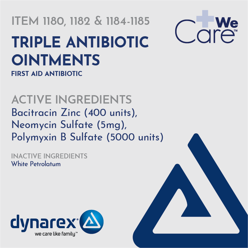 Triple Antibiotic Ointments