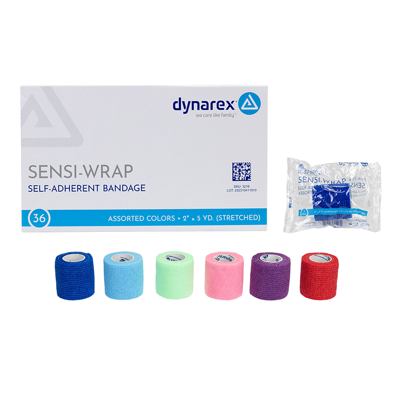 Sensi-Wrap Self-Adherent Bandage Rolls - Not made with Natural Rubber Latex