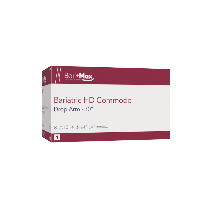 Bariatric HD Drop Arm Commodes