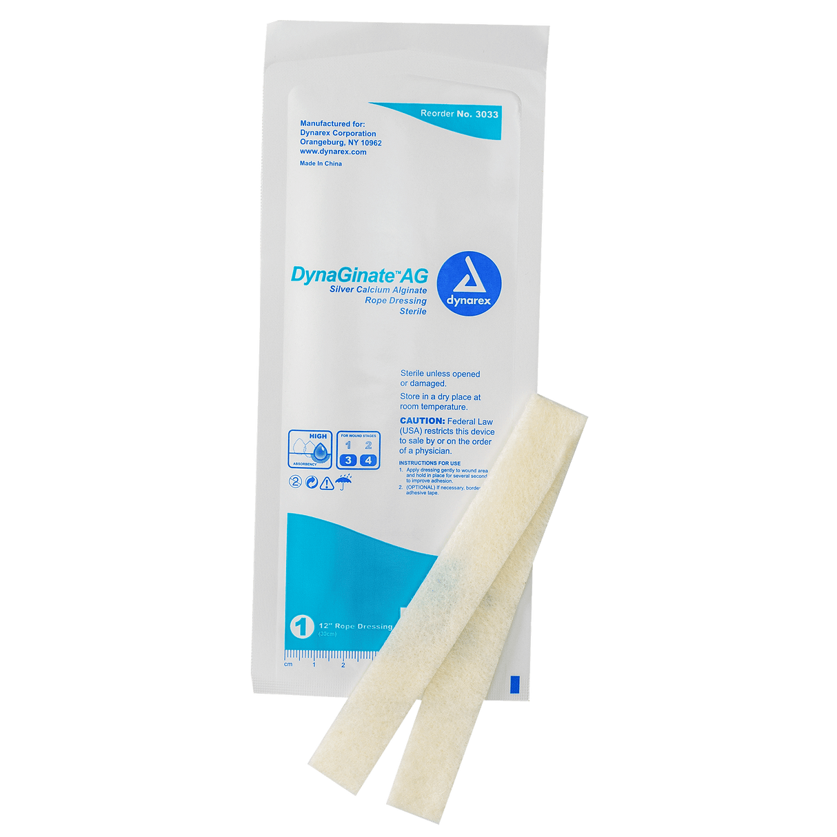 DynaGinate™ AG Calcium Alginate Dressings