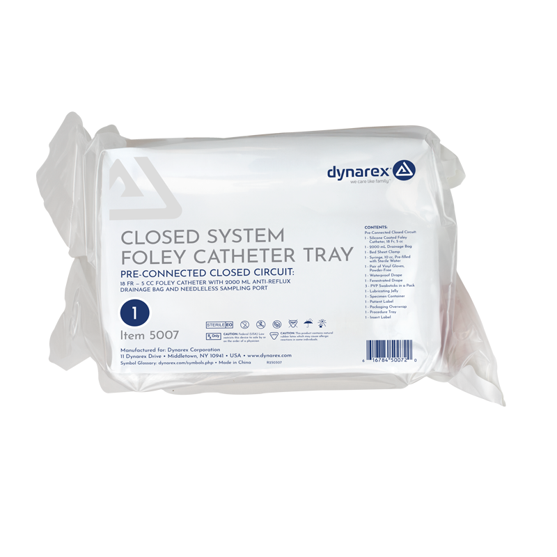 Closed System Foley Catheter Trays