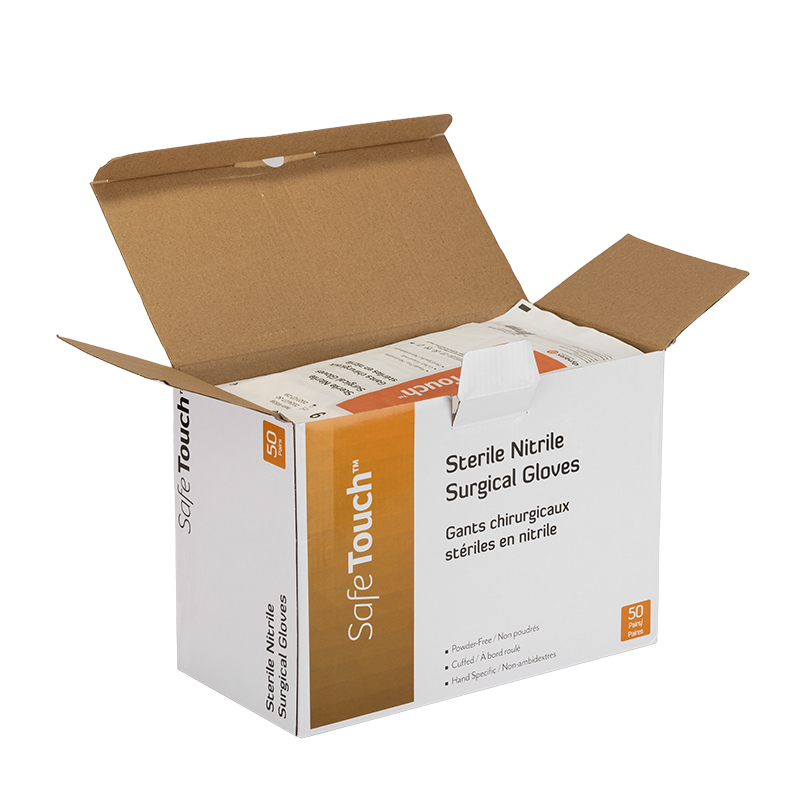 Sterile Nitrile Surgical Gloves, Powder-Free