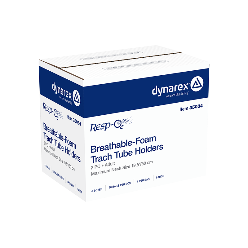 Breathable-Foam Trach Tube Holders