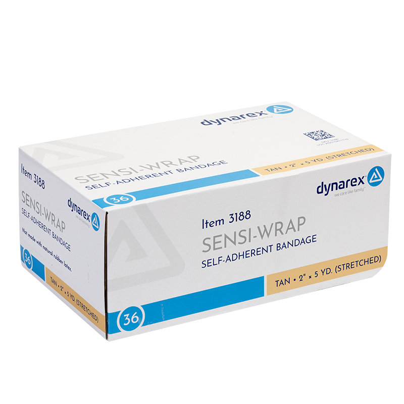 Sensi-Wrap Self-Adherent Bandage Rolls - Not made with Natural Rubber Latex