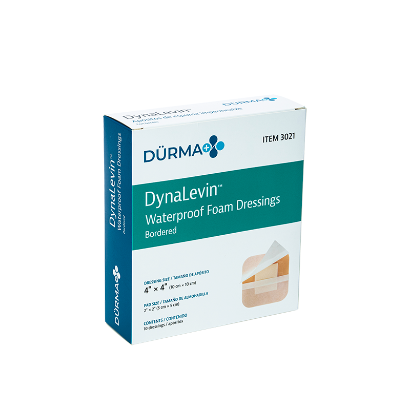 DynaLevin™ Waterproof Adhesive Bordered Foam Dressings