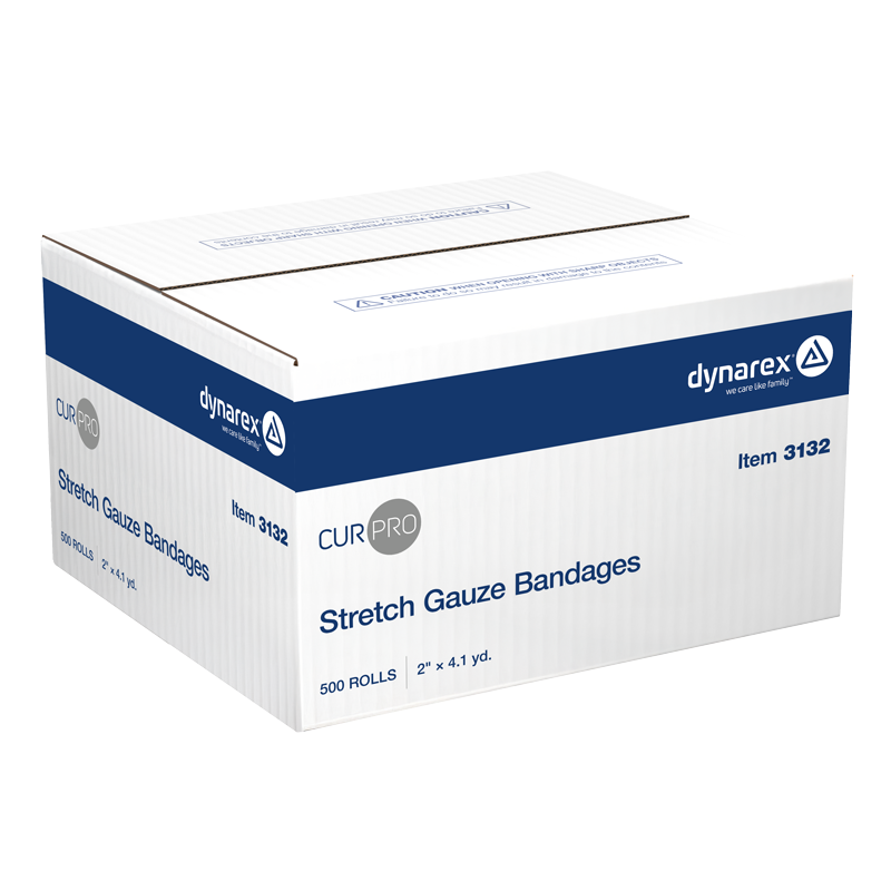 Stretch Gauze Bandages - Individually Wrapped