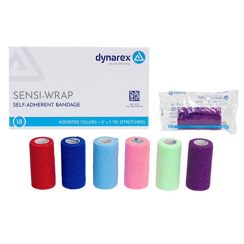 Sensi-Wrap Self-Adherent Bandage Rolls - Not made with Natural Rubber Latex
