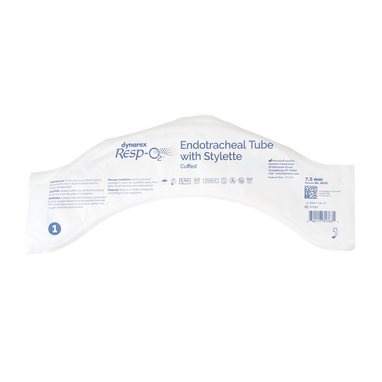 Endotracheal Tube - Cuffed
