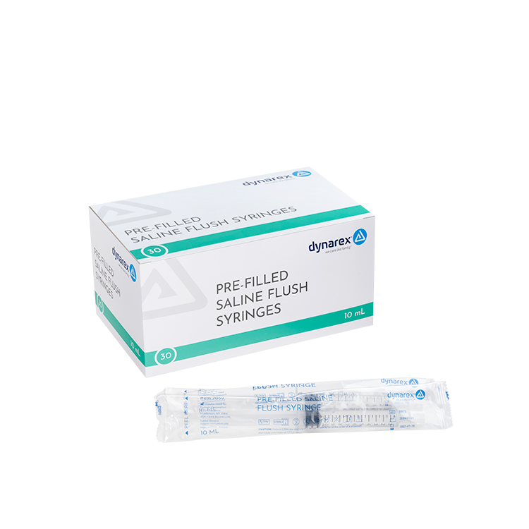 Pre-Filled Saline Flush Syringes