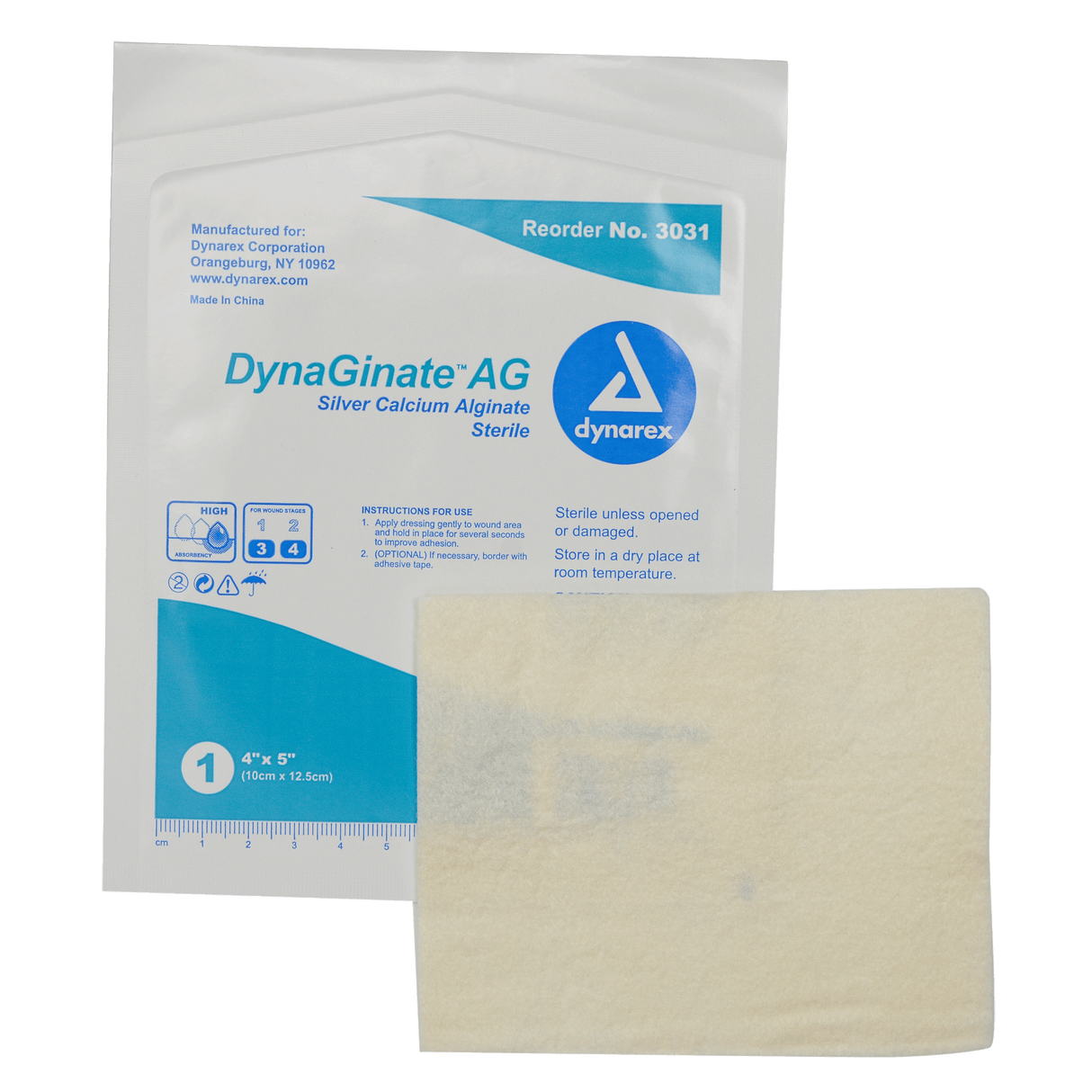 DynaGinate™ AG Calcium Alginate Dressings