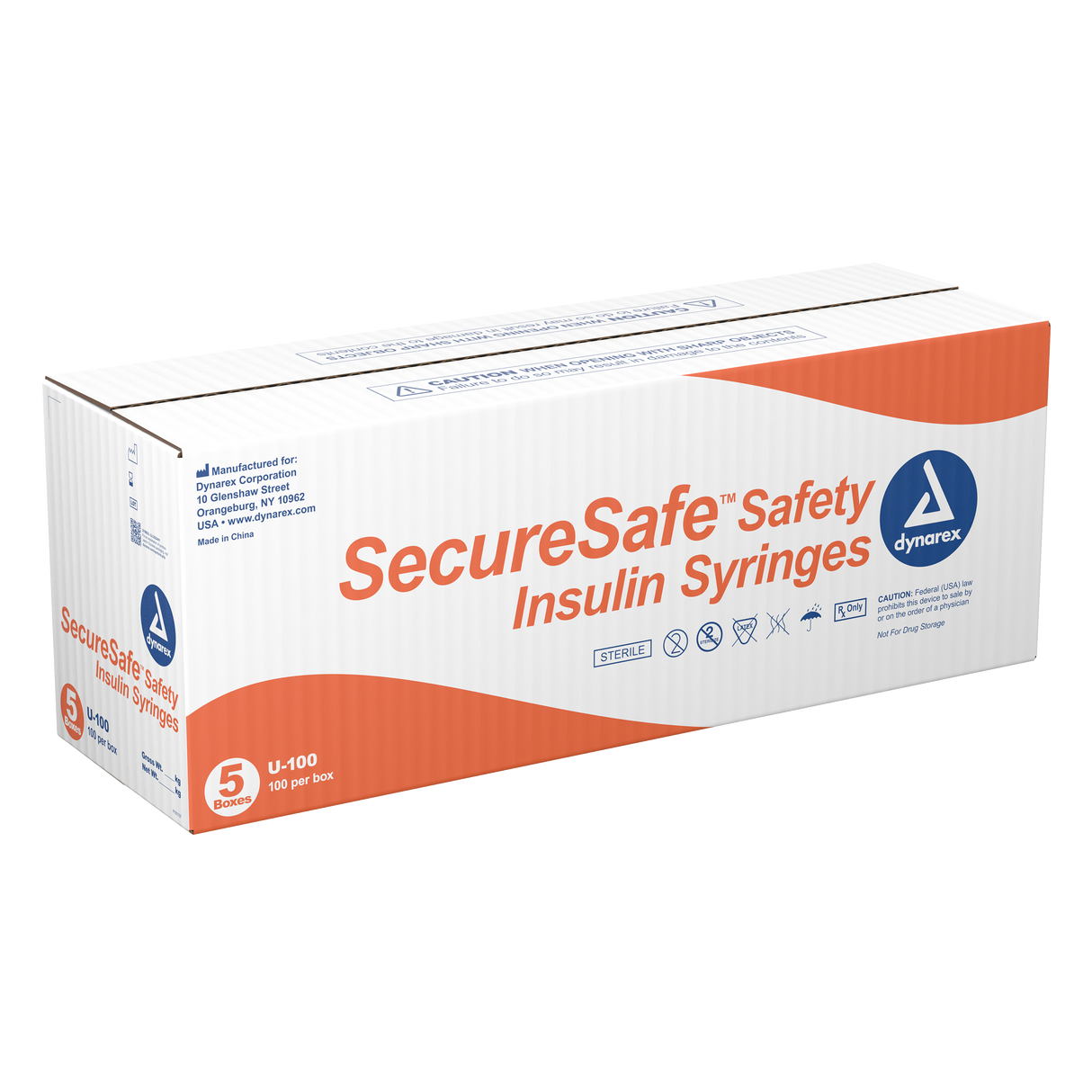 SecureSafe™ Safety Insulin Syringes