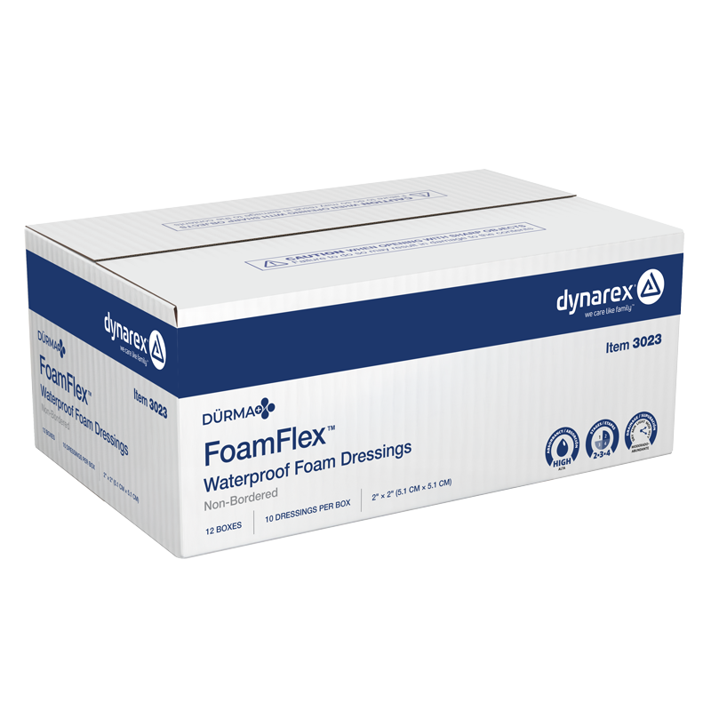 FoamFlex™ Non-Adhesive Waterproof Foam Dressings
