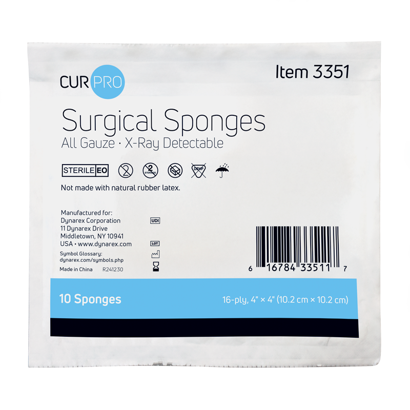 Gauze Sponges & Pads - Sterile & Non-Sterile