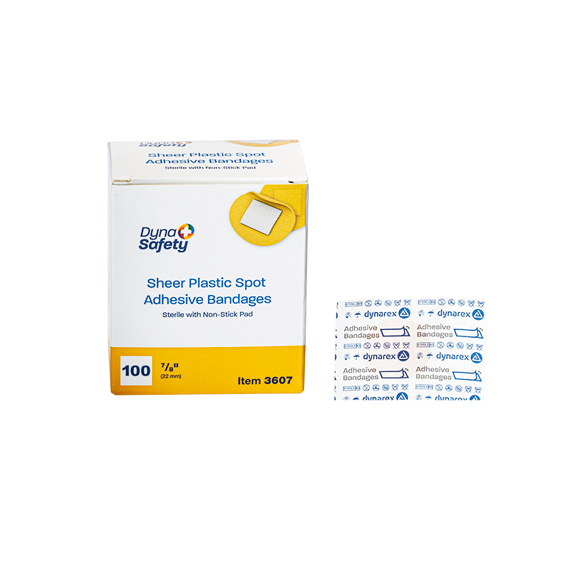 Sheer Plastic Adhesive Bandages — Sterile