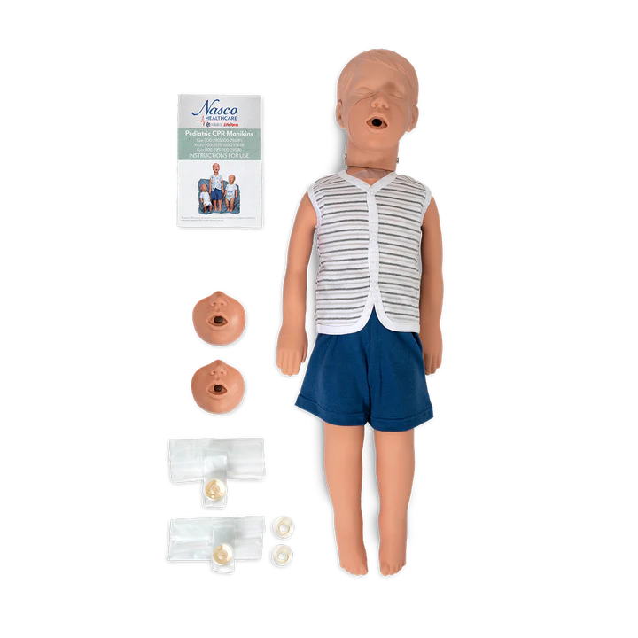 Kyle 3-Year-Old CPR Manikin with Carry Bag