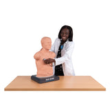 SAM Basic® - Affordable Adult Auscultation Manikin with Laptop