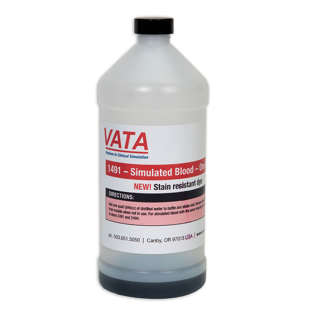 Simulated Blood - Stain Resistant - One Quart