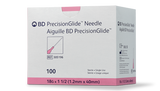 BD PrecisionGlide™ Hypodermic Needle Regular Bevel, Sterile