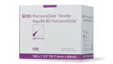 BD PrecisionGlide™ Hypodermic Needle Regular Bevel, Sterile