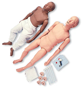 Full Body CPR/Trauma Manikin with Electronic Console Box