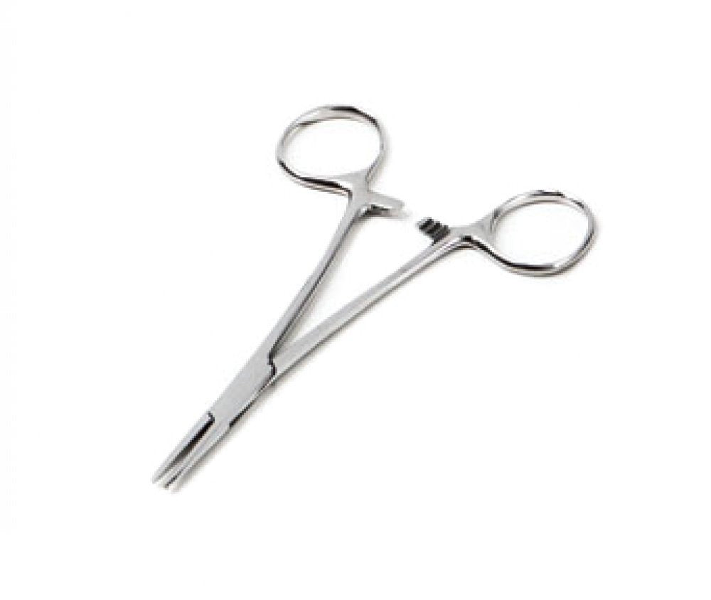 Halstead Hemostatic Forceps, Straight, 5"