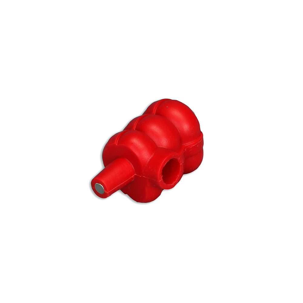 Colostomy Loop Adapter (Large Red - Female) For Use With Otto Ostomy