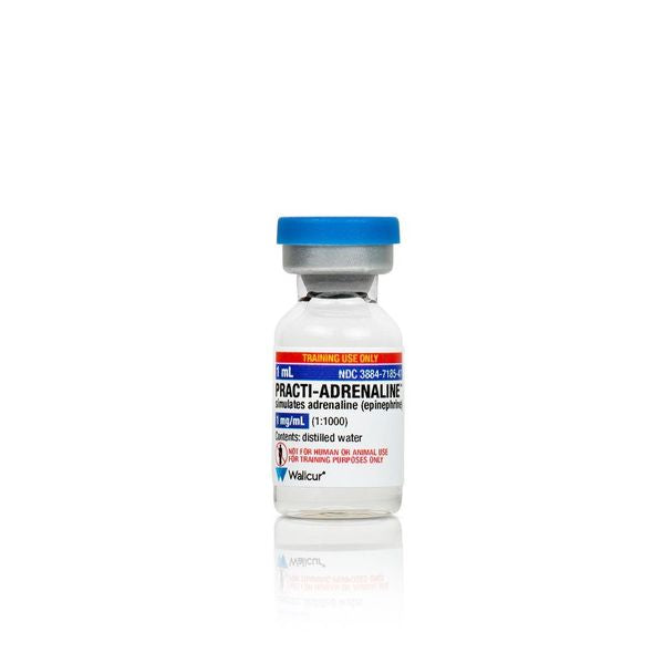 Practi-Adrenaline (1 mg/1 mL Vial) Distilled Water