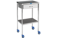 Utility Table With Shelf And Drawer (No Rail)