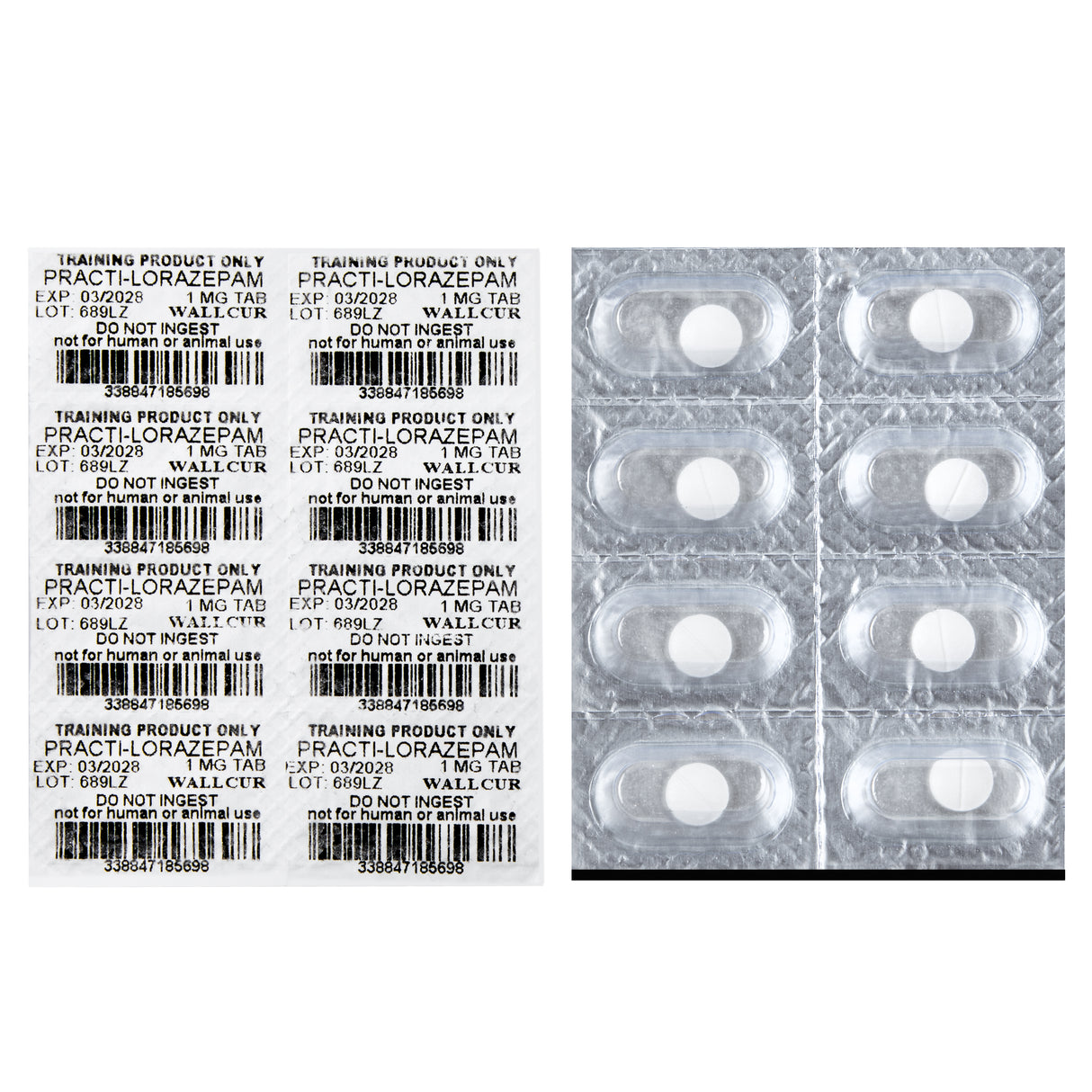 Practi-Lorazepam Oral Medication (for training)