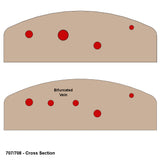 Vascular Access Ultrasound Phantom (4 Vein Bifurcated W/ Deep Vein)