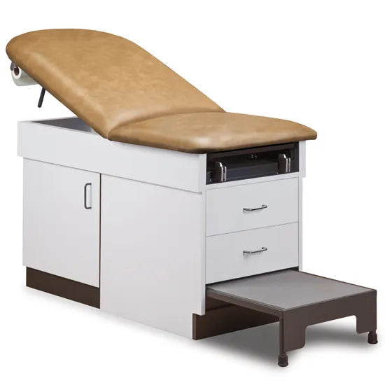 Family Practice Exam Table with Step Stool