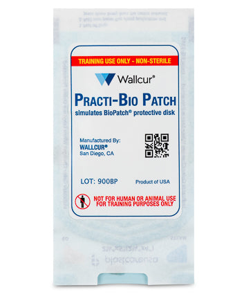 Bioactive Patch Practi-Bio Patch™ Individually Wrapped For Training – Anchor Simulation