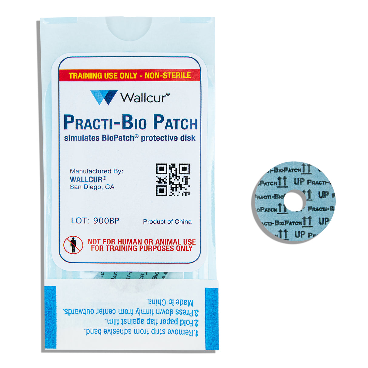 Practi-Bio Patch™ Individually Wrapped For Training