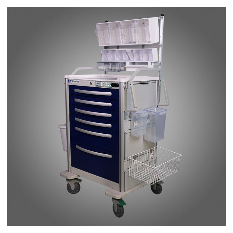 Aluminum Anesthesia Cart Accessory Package