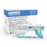 Nitrile Gloves, Disposable, Exam Grade, Blue, Powder Free, Smooth, Polymer Coated, 100/bx, 10bx/cs