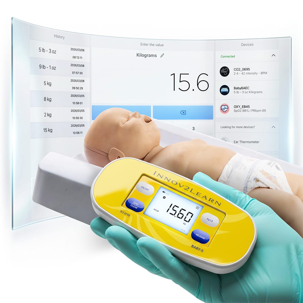 Baby-S product image for healthcare simulation training