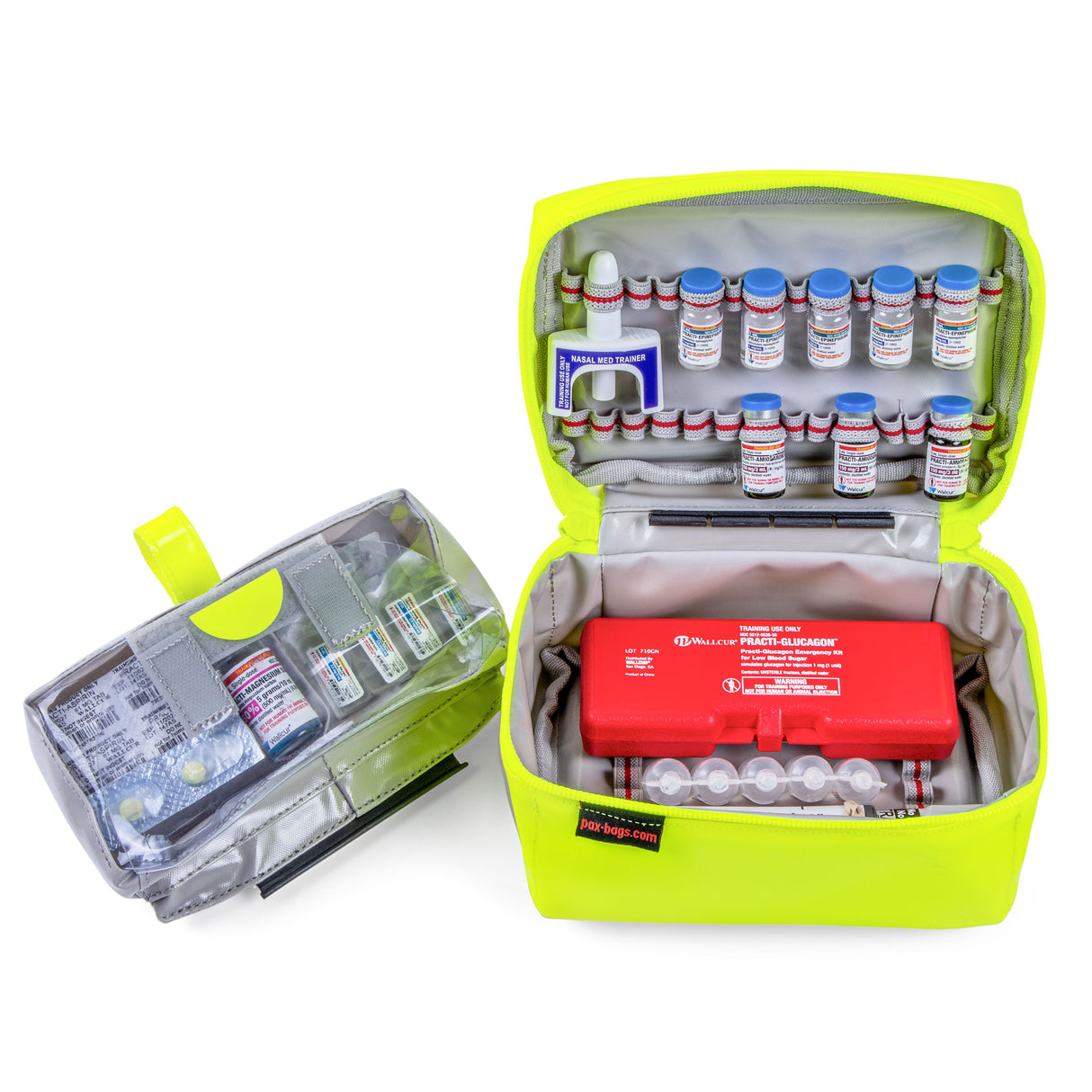 Practi-BLS/EMT Training Medication Bundle with PAX Bag Training Bundle