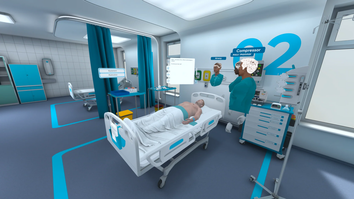Be READY VR MVR-Nursing Mobile Software (Goggles Included)