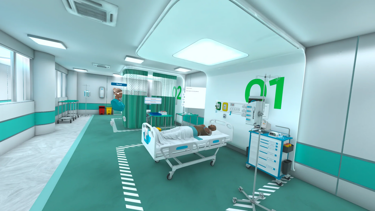 Be READY VR MVR-Nursing Mobile Software (Goggles Included)