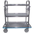 Heavy-Duty Utility Cart stainless steel