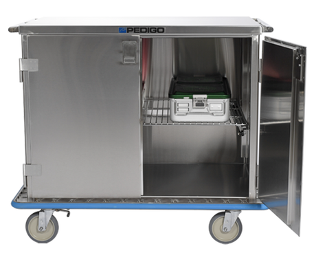 Surgical Case Cart stainless steel