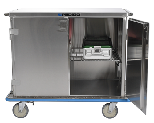 Surgical Case Cart stainless steel