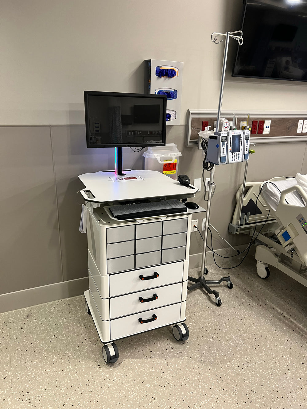 SimServerx® Dual Module ADVANCED SmartCart ESS – Anchor Simulation