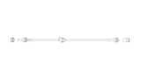 Extension Set Microbore Anti-Siphon Valve Fixed Male