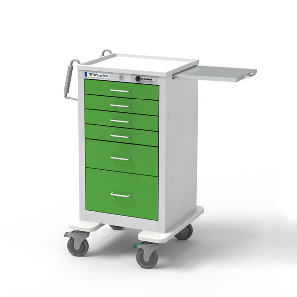 6-Drawer Junior Tall Steel Bedside Cart