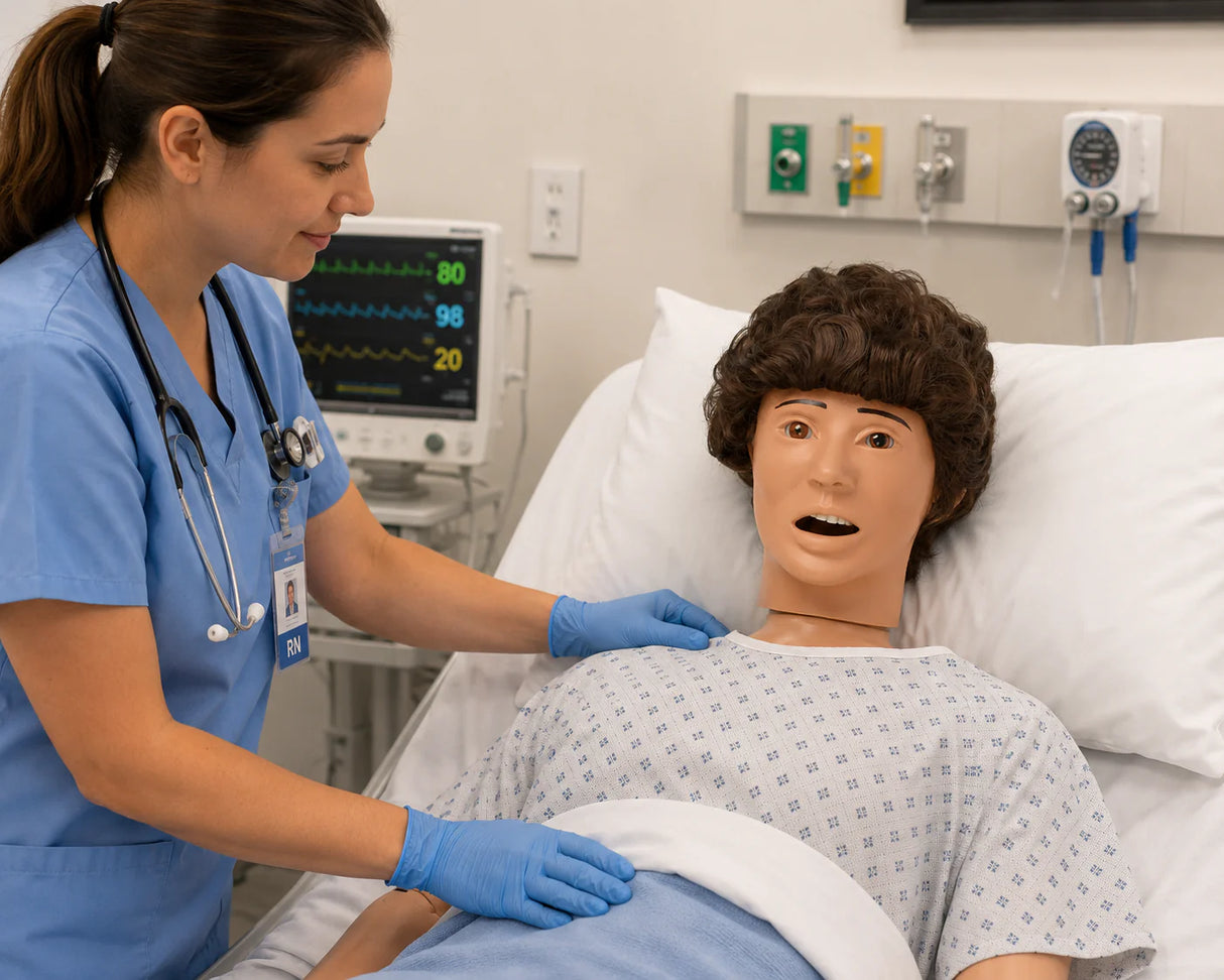 Complete KERi Auscultation Manikin - Light Skin Tone