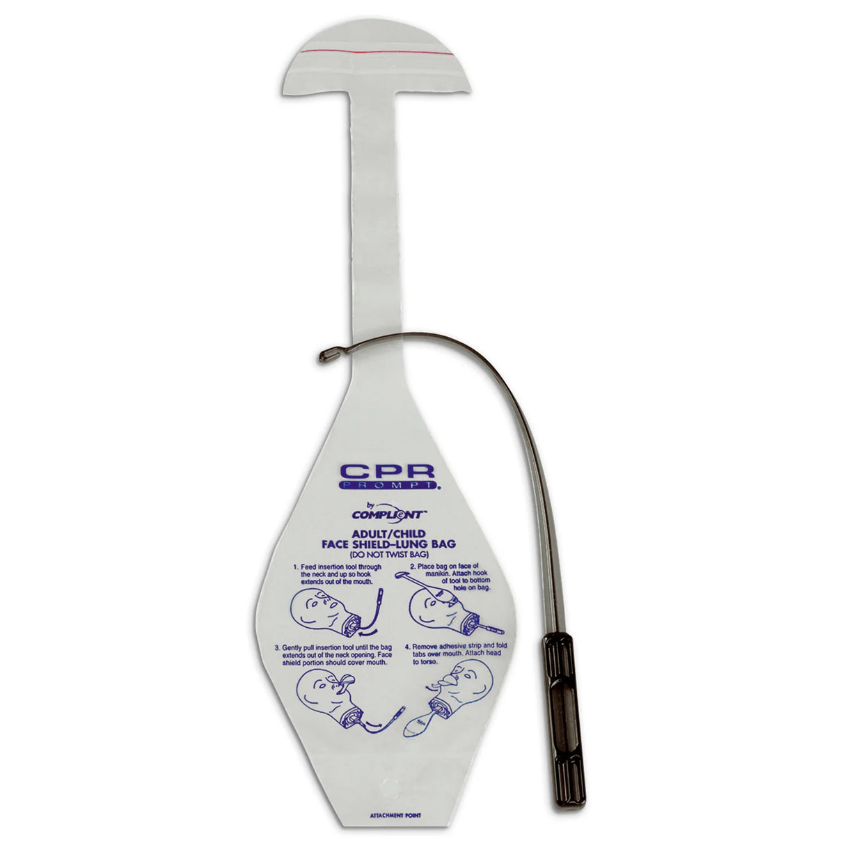 Face Shield/Lung Bags Adult/Child, Pkg. of 10