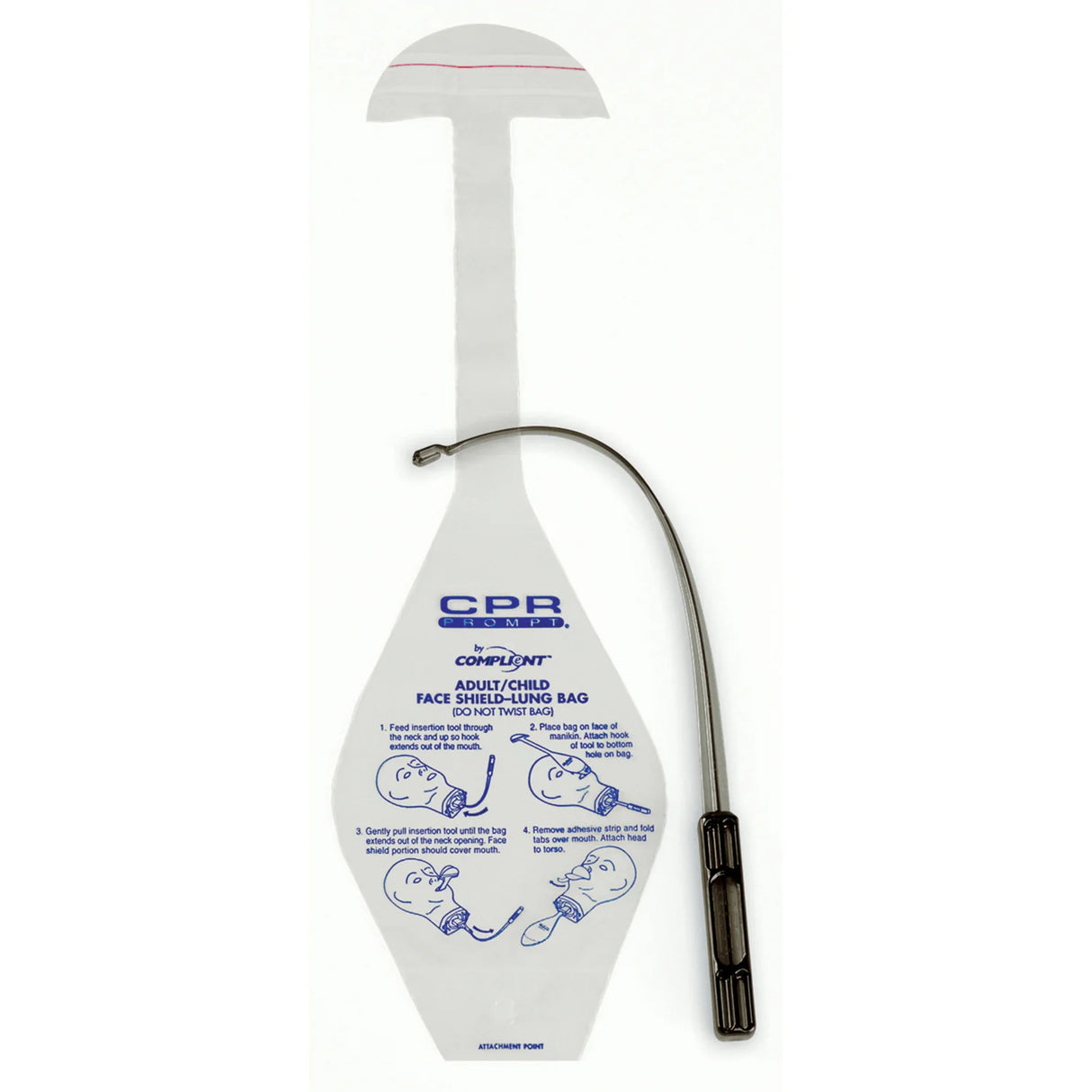 Face Shield/Lung Bags, Adult/Child, Pkg. of 100